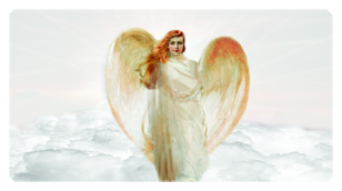 DSC700 118 WT Angel Clouds White